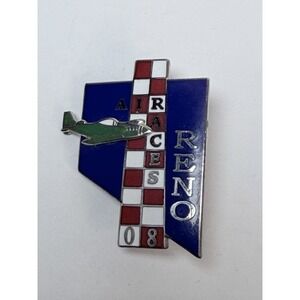 2008‎ Reno National Championship Air Races Enamel Pin Nevada